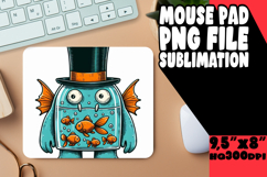 Joyful Mouse Pad Sublimation Magic, Monster Product Image 1