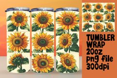 Dynamic Blossom Blast 20oz Tumbler Wraps - Sublime Designs Product Image 1