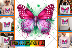 Unique Tote Bag Magic PNG, Butterfly Product Image 1