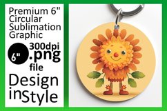 Summer Blossom Delight: Round Designs PNG Product Image 1