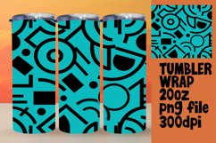 Abstract Neon Majesty Sublimation Patterns 20oz Product Image 1