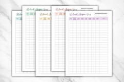 Editable Blood Sugar Log Canva Template 6 Product Image 3