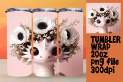 20oz Tumbler Artwork for Sublimation , Dragon Product Image 1