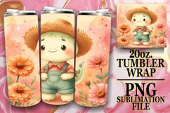 ENCHANTING ADVENTURES 20oz TUMBLER WRAP, Cute Dino Product Image 1