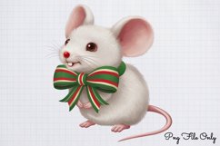 Woodland Christmas Watercolor Clipart PNG Product Image 1