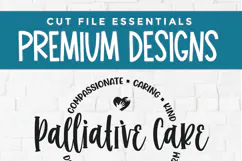 Palliative Care SVG, a Hospice or End of Life svg, unisex Product Image 6