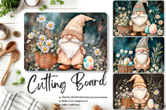 Gnome Cutting Board Kitchen Fall Autumn Chopping Board_120 Product Image 1