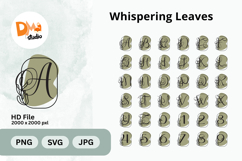 Whispering Leaves Monogram Product Image 1