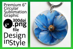 3D Spring Bloom: Floral Round Designs Design PNG Product Image 1