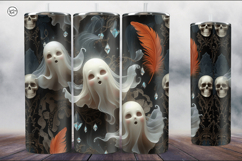 4 Halloween Tumbler Wrap Sublimations, 20 oz Product Image 2
