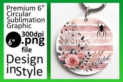 Artful Circle PNG for Coaster Design , Halloween Product Image 1