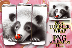 Joyful Inspirations 20oz tumbler wrap, Cute Animals Product Image 1