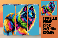 FRESH 20oz Tumbler PNG Design , Dog Product Image 1