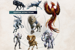 Obsidian Witches Clipart Dark Fantasy PNG Set Product Image 12