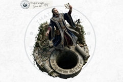 Jean De La Fontaine Fables Clipart Dark Renaissance PNG Product Image 9