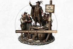 Jean De La Fontaine Fables Clipart Dark Renaissance V2 Product Image 7