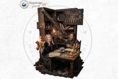 Jean De La Fontaine Fables Clipart Dark Renaissance V2 Product Image 9