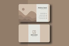 Modern And Minimal Business Card For illustration Artist Product Image 1