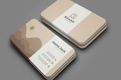 Modern And Minimal Business Card For illustration Artist Product Image 2