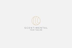 letter S abstract logo natural leaf logo pattern Product Image 1