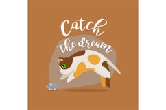 Funny cat with quote icon Product Image 1