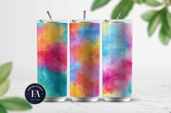 Watercolor Wash Digital Paper | Seamless Rainbow Texture Product Image 2