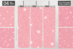 Pink Sparkle Tumbler Wrap| Tumbler Sublimation Product Image 1