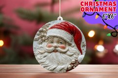 Radiant Round Ornaments PNG Design, Christmas Product Image 1
