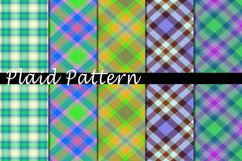 Plaid Pattern Digital Paper Bundle Product Image 1