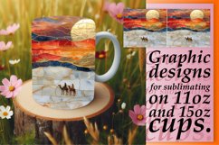 Shimmering Lotus Love Mug Wrap: Sublimation, 11oz &amp; 15oz Product Image 1