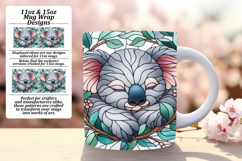 Creative 15oz Mug Wrap Png Artwork , Animals Product Image 1