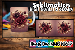 Bright smiles 11oz 15oz sublimation wrap, Leopard Prints Product Image 1