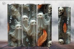 4 Halloween Tumbler Wrap Sublimations, 20 oz Product Image 3