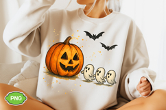 Funny Halloween Sweater, Halloween Party PNG, Halloween PNG Product Image 4