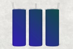 Ombre Gradient Tumbler Wrap Sublimation Product Image 1