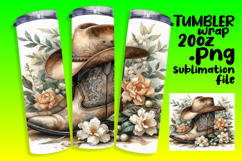 CHARMING 20oz Tumbler Template for Custom Gifts , Western Product Image 1