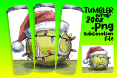 20oz Sublimation Gift Template , Holiday Product Image 1