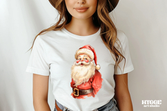 Christmas Vintage Santa PNG Sublimation | Retro Winter PNG Product Image 2