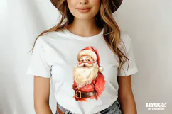 Christmas Vintage Santa PNG Sublimation | Retro Winter PNG Product Image 2