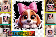Timeless TSHIRT Gift Ideas PNG, 3D Dog Product Image 1