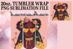 Vibrant Vibes: Melanin Summer Tumbler Art Product Image 1