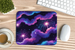 Happy New Year PNG Mouse Pad,Festive New Year's Eve 2026 PNG Product Image 1