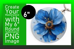 Spring Awakening: Sublimation Round Designs Art PNG Product Image 1