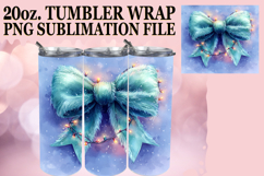 Magical Nights 20oz tumbler wrap, Christmas Product Image 1