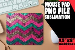 Colorful Glitter Stripes Mouse Pad Pattern Product Image 1
