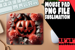 UNIQUE DESK PAD FUN IDEAS, 3D Pumpkin Product Image 1