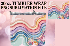 Inspiring sunsets 20oz tumbler wrap, Pattern Product Image 1