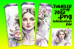 GREAT GIFT: 20oz Tumbler Design , Beauty Woman Product Image 1