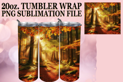 Sweet reflections 20oz tumbler wrap, Autumn Product Image 1