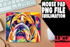 Vivid Colorful Dog Wrap Sublimation Pattern PNG Product Image 1